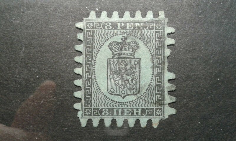 Finland #7 used Type III missing perf e201.6569