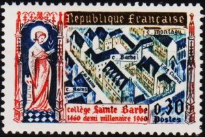 France. 1960 30c S.G.1509 Unmounted Mint