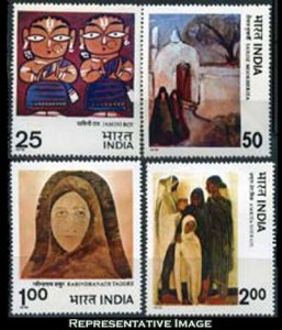 India Scott 792-795 Mint never hinged.