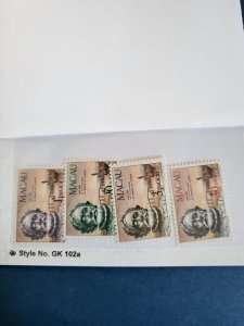 Stamps Macao Scott #447-50 never hinged