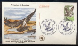 France 1978 Nature Protection, Balbuzard FDC