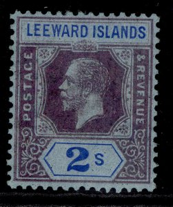 LEEWARD ISLANDS GV SG74, 2s purple & blue/blue, M MINT. Cat £25. 