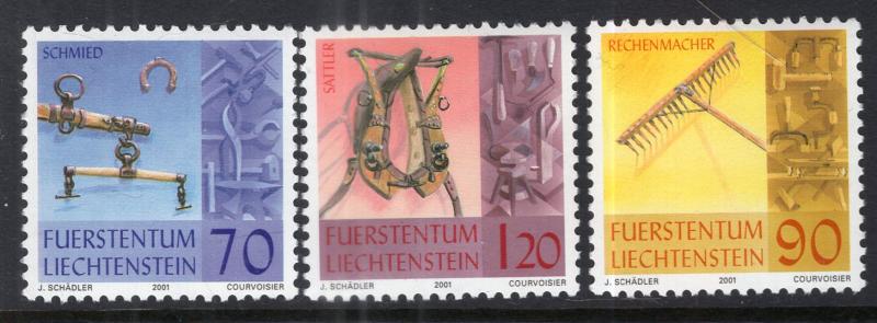 Liechtenstein 1215-1217 MNH VF