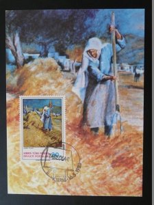 paintings agriculture maximum card Turkish Cyprus 73249