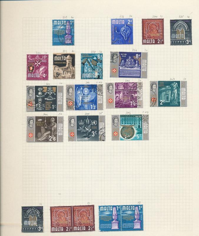 Niue Papua Malta NZ Malaysia M&U Lot (Appx 110+Items) AU9267