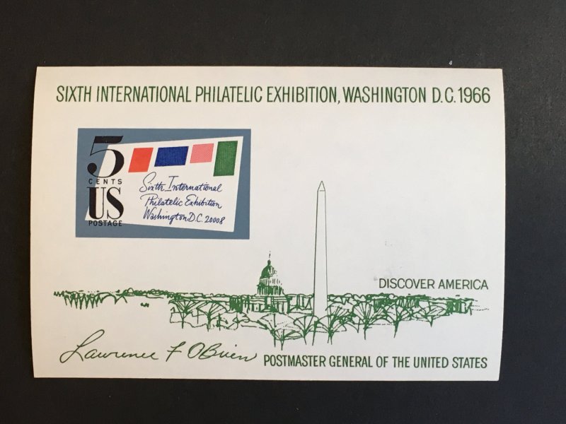 Scott # 1311 Sixth International Philatelic Exhibition Souvenir Sheet