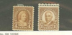United States #636/684  Multiple