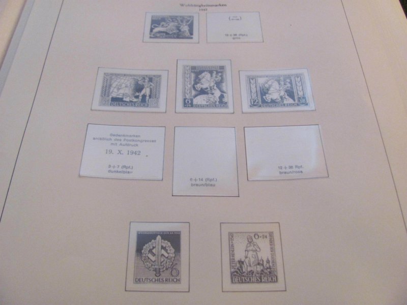 GERMANY USED LIGHHOUSE ALBUM 1893-1945  (122)