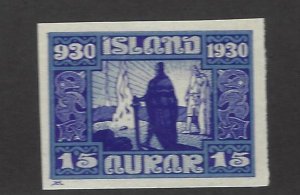 Iceland SC#156 Imperf w/ no Gum VF.....Tough to find!