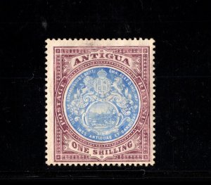 ES-15186 Antigua SC 37 Violet and Ultramarine MHinged Remnant Cat Value 27.50