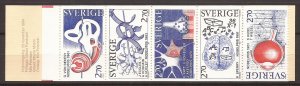 1984 Sweden -Sc 1525a - MNH VF - complete booklet - Nobel Prize Winners