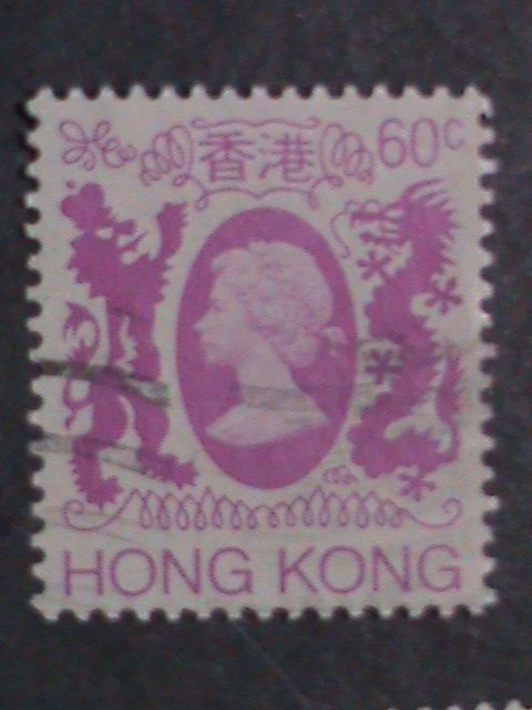 ​HONG KONG-1982- SC#388-403 QUEEN ELIZABETH II POSTAGE STAMPS SET USED VF