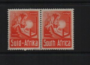 South Africa 1941 SG93 unmounted mint pair