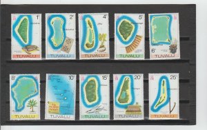 Tuvalu  Scott#  23-37  MNH  (1976)