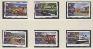 Isle of Man 2018 - Electric Railway,  set 6 -  U/Mint