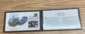 KAPPYSTAMPS USA 1991 DUCK STAMP FIRST DAY COVER IN PRESENTATION ALBUM  C248