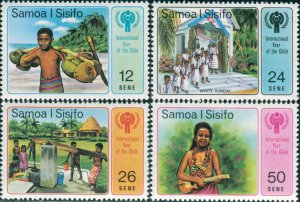 Samoa 1979 SG536-539 IYC set MNH