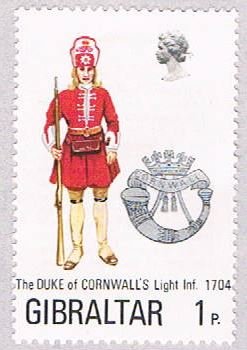 Gibraltar Cornwallis 1p - pickastamp (AP103601)