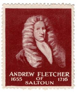 (I.B) Cinderella Collection : Scotland Nationalist Label (Andrew Fletcher) 