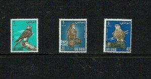 Abu Dhabi: 1965, Falconry, MNH set