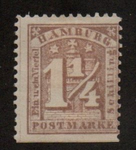 Hamburg 22b Mint Hinged