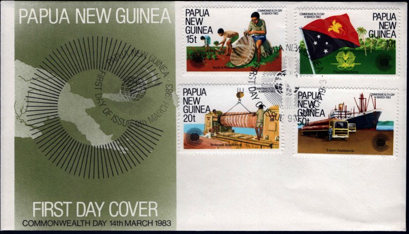 Papua New Guinea, Worldwide First Day Cover