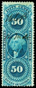 U.S. REV. FIRST ISSUE R55d  Used (ID # 12352