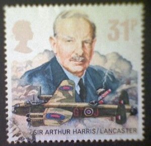 Great Britain, Scott #1160, used(o), 1986, Sir Arthur Harris, 31p