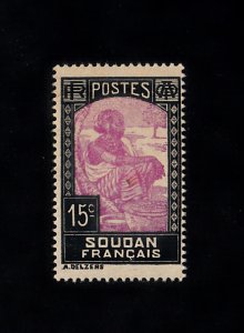 French Sudan Scott #67 MH