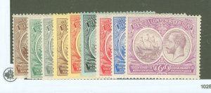 Bermuda #55-69 Unused Single (Complete Set)