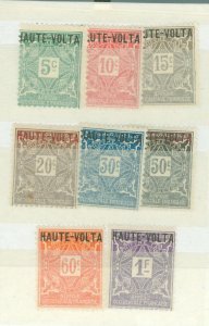 Burkina Faso (formerly Upper Volta) #J1-J8  Single (Complete Set)