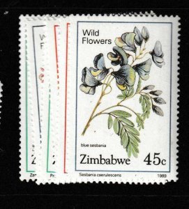 Zimbabwe SC 582-7 MNH (2gca) 