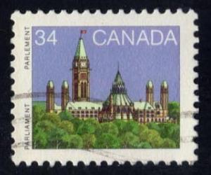 Canada #925 Parliament Library, used (0.25)