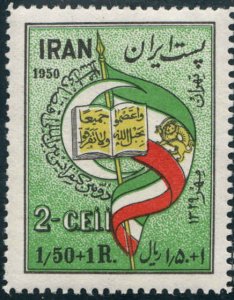 Iran  #B16  Mint NH CV $40.00  minor adherances and gum creases