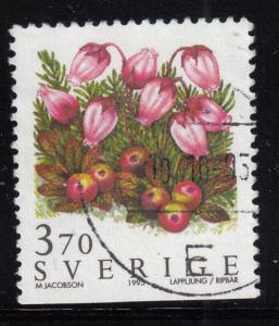 Sweden 1995 used Scott #2123 3.70k Mountain heath Wild Flowers