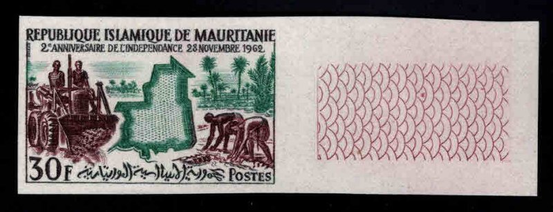 Mauritania Scott 172  MNH**  Imperforate Map stamp