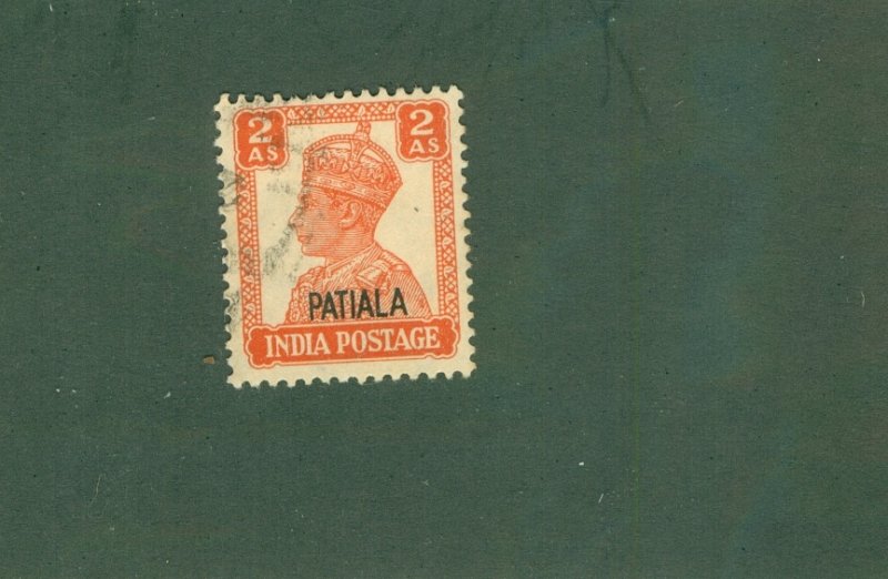 PATIALA INDIAN STATE 108 USED BIN $1.00