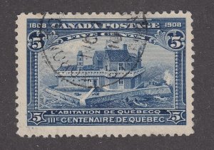 Canada #99 Used Quebec Tercentenary Issue