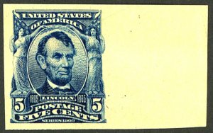 U.S. #315 MINT SINGLE WITH PSAG CERT OG