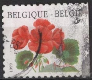 Belgium 1772 (used) (17fr) flowers: geranium (1999)