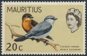 Mauritius  SG 323   SC# 282  MLH  Birds   see details & scans