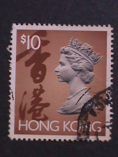 ​HONG KONG-CHINA 1992 SC# 651C QUEEN ELIZABETH II  STAMP- USED VERY FINE