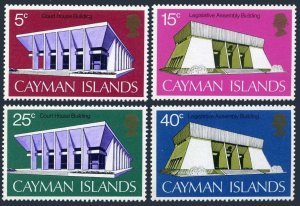 Cayman 300-303, MNH. Michel 299-302. New Government buildings, 1972.