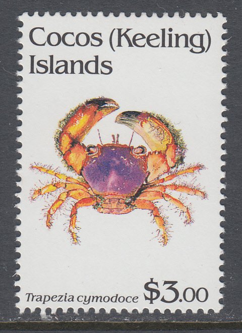 Cocos Keeling Islands 260 Crab MNH VF