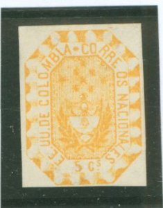 Colombia #45 Unused Single