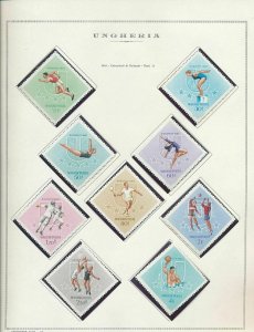 Hungary 1965/66 Sport Flowers Space MNH(85+Stamps)W2534