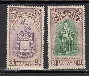 British Honduras - 1951 University issue Sc# 141/142 - MNH (2136)