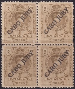 Cape Juby 1919 Sc 8 block MNH** couple creases