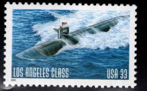 USA Scott 3372 MNH** Los Angeles class Submarine stamp