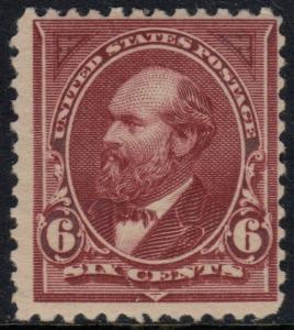 U.S. Scott #256 6-Cent Stamp - Mint NH Single